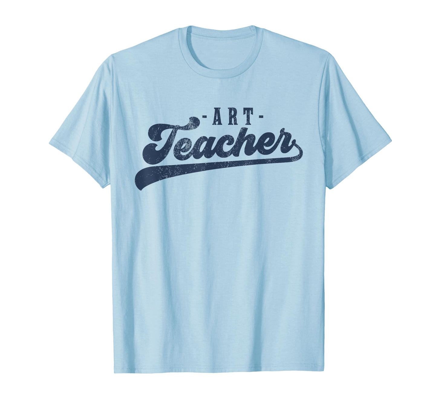 Art Teacher Men Women Cute Vintage Graphic Art Teacher T-Shirt