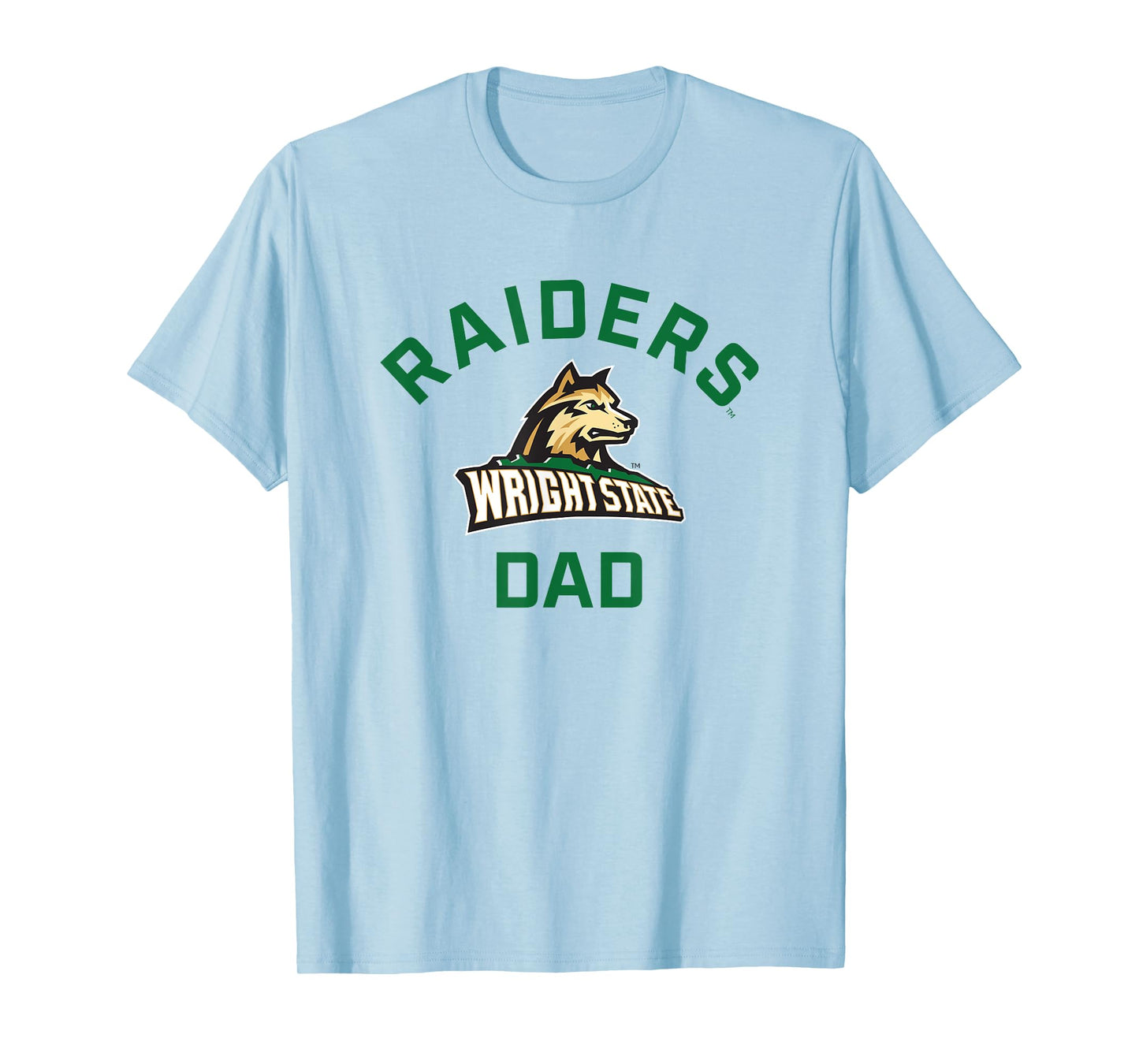 Wright State University WSU Raiders Arched Dad T-Shirt