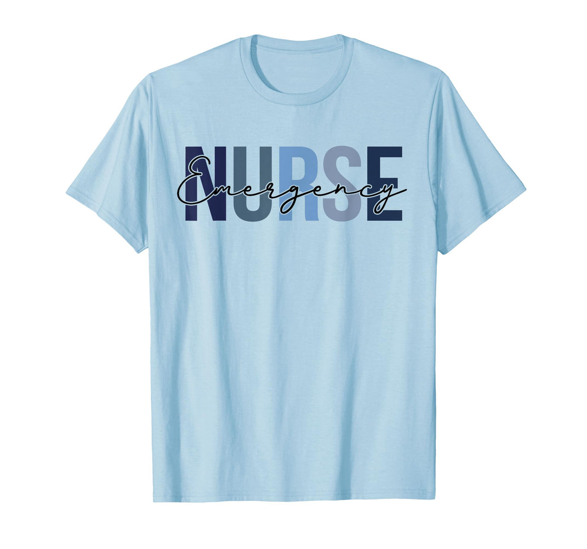Cute Nurse Apparel Leopard Emergency Nurse Retro T-Shirt for Women, White, Small