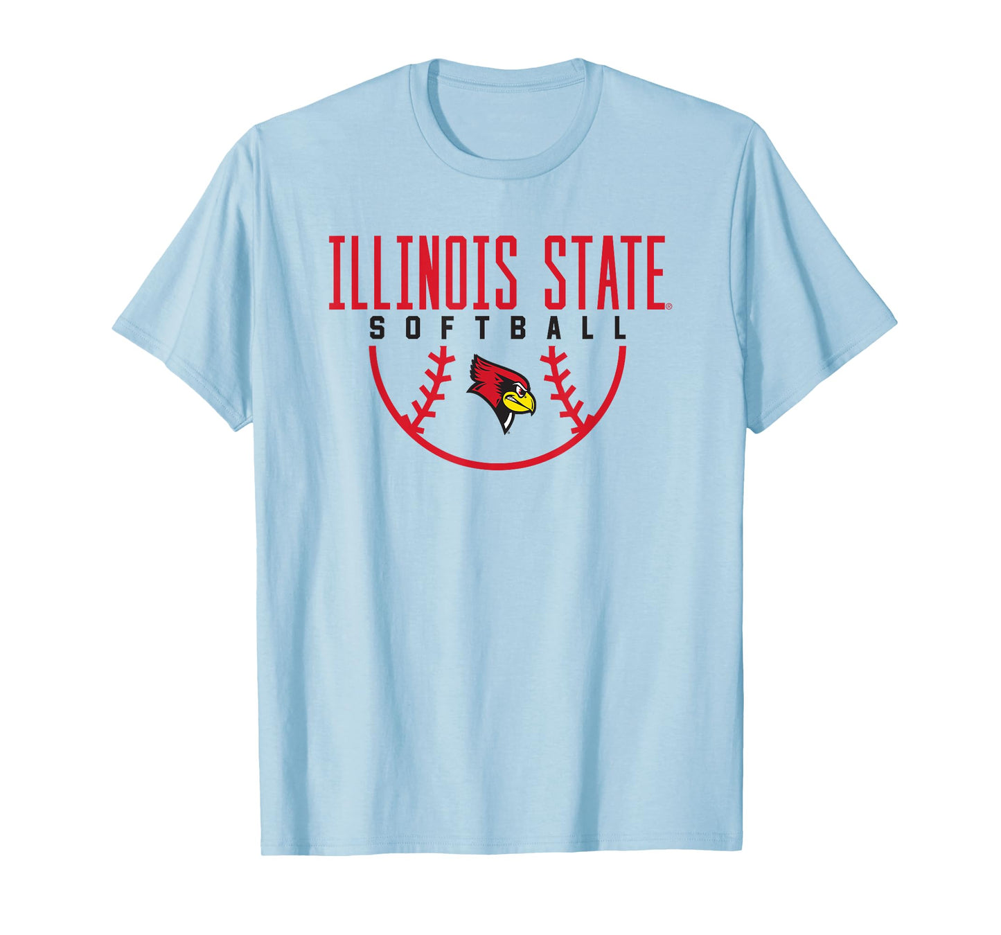 Illinois State University Redbirds Softball Arch T-Shirt