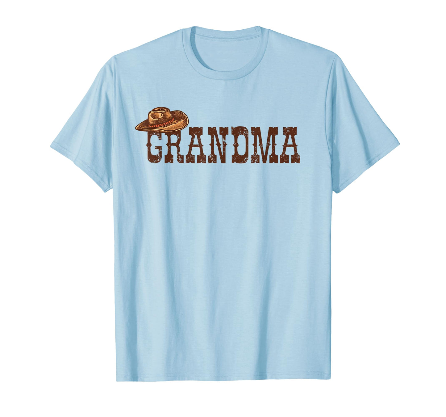 Grandma Western Family Matching Birthday Cowboy Cowgirl T-Shirt