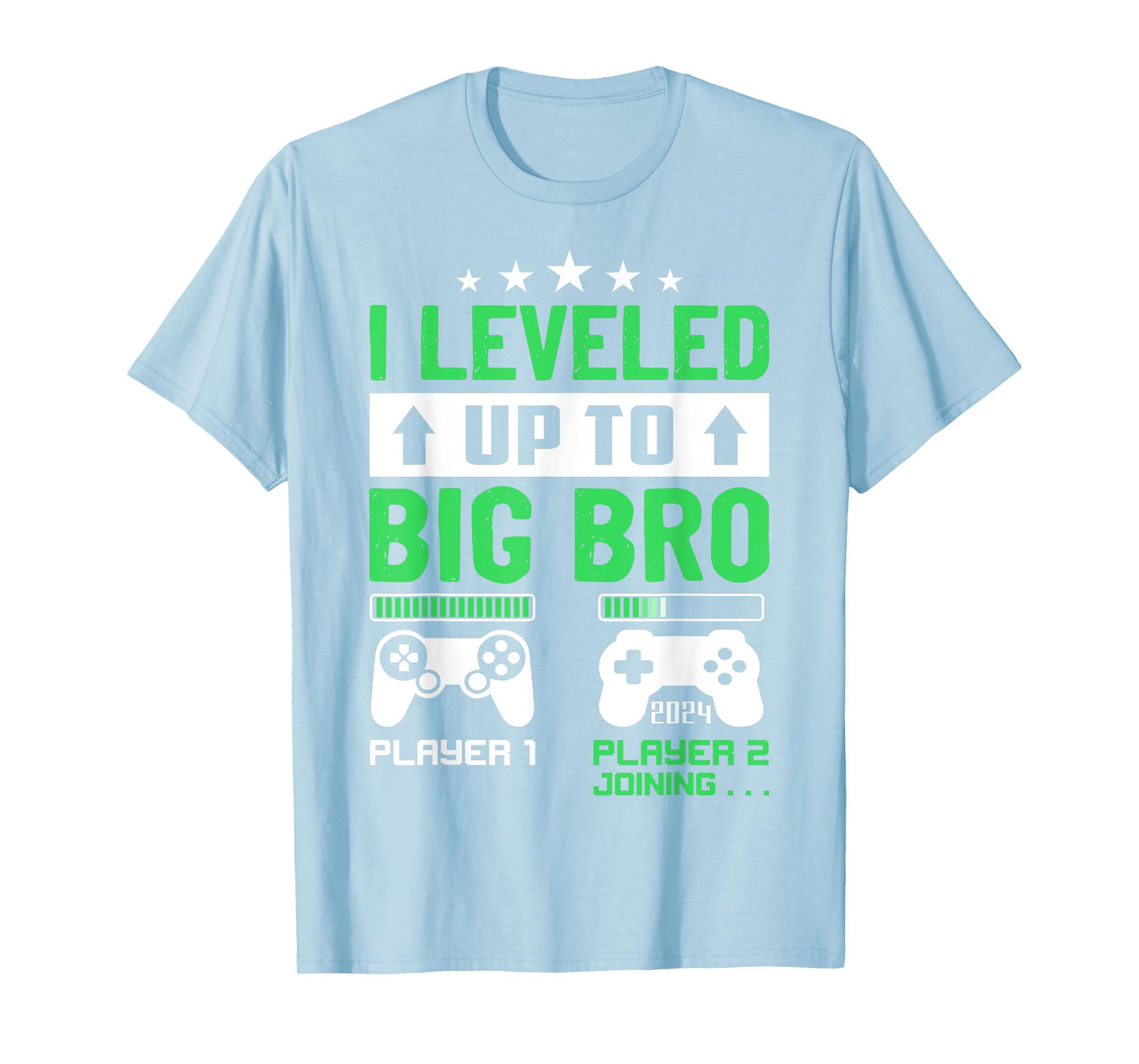I'm Going To Be A Big Brother 2024 I Leveled Up To Big Bro T-Shirt