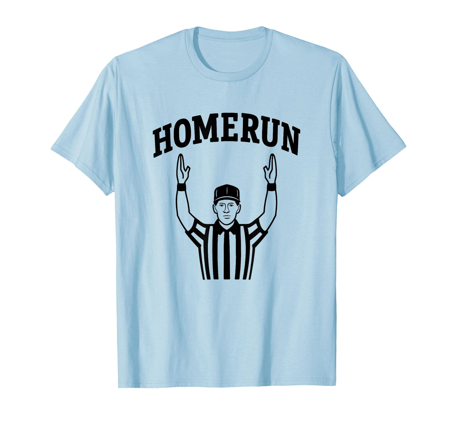 HOMERUN Field Goal Funny Sports Crossover Baseball Football T-Shirt