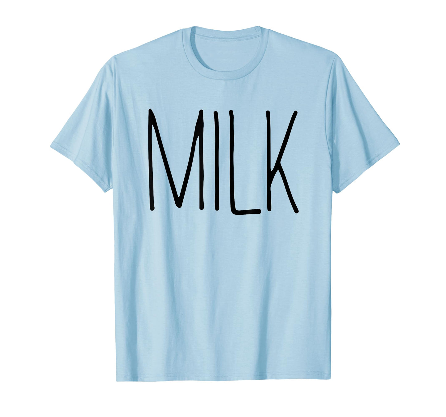 Milk Shirt Adult Kids Men Women Milk Costume T-Shirt