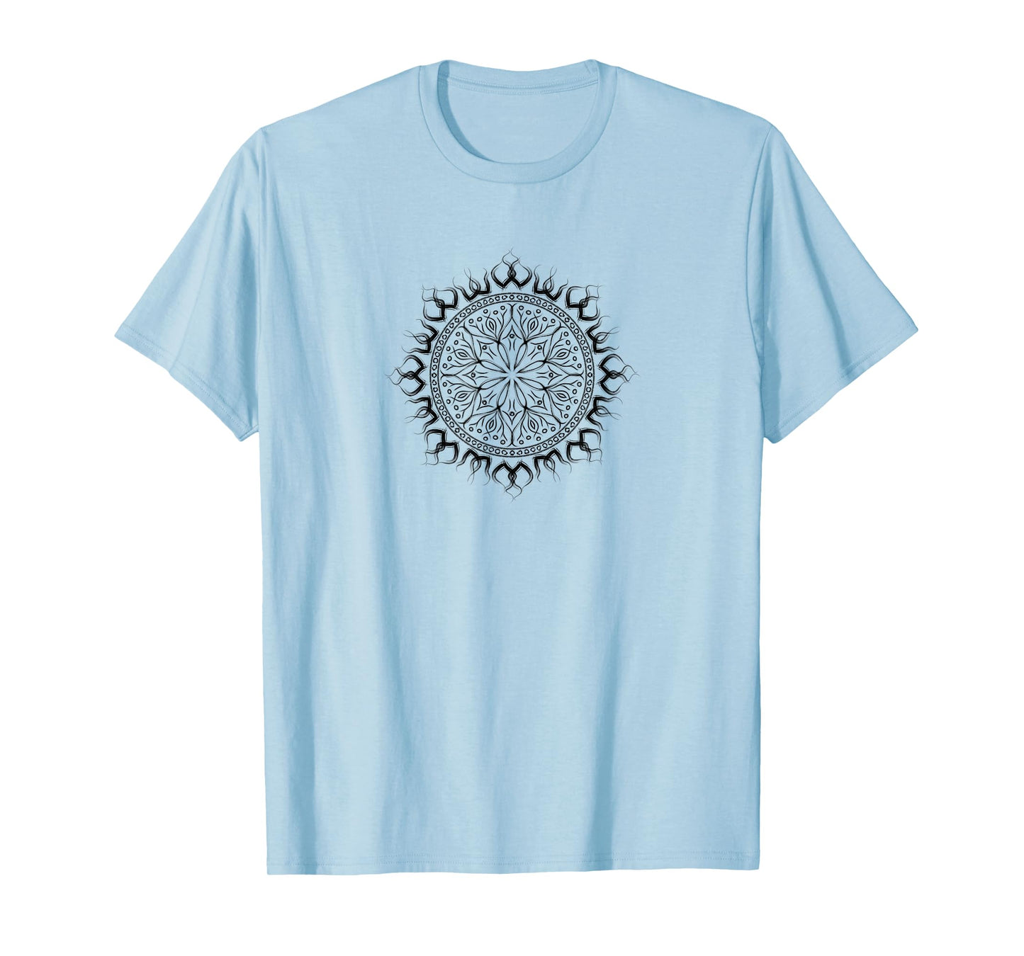 Mandala and Geometric Inspired Pattern T-Shirt