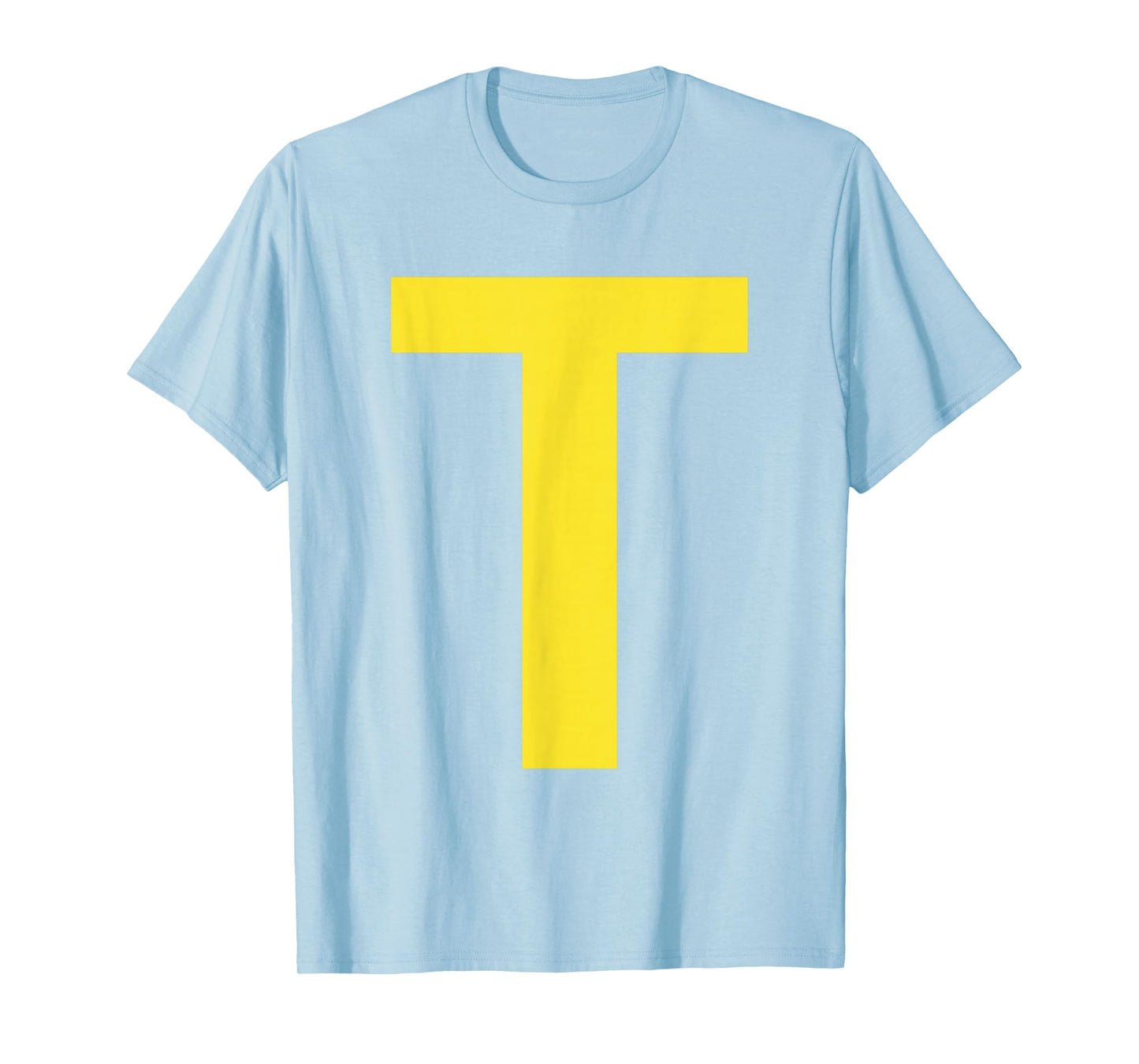 Letter T Funny Group Matching Halloween Costume T-Shirt