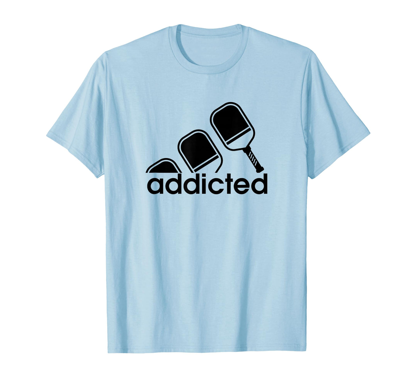 Addicted Pickleball Player T-Shirt