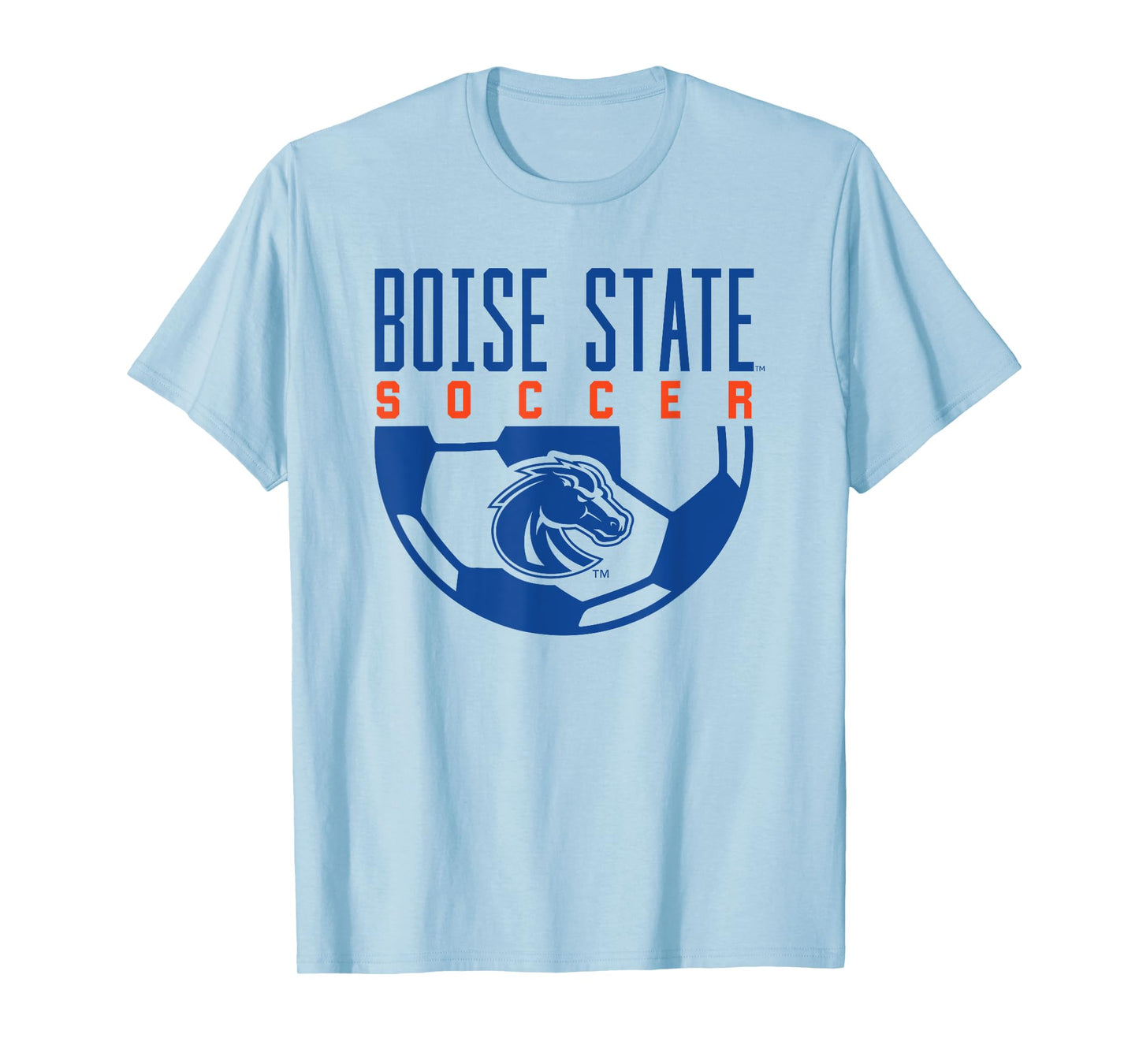 Boise State University BSU Broncos Soccer Arch T-Shirt