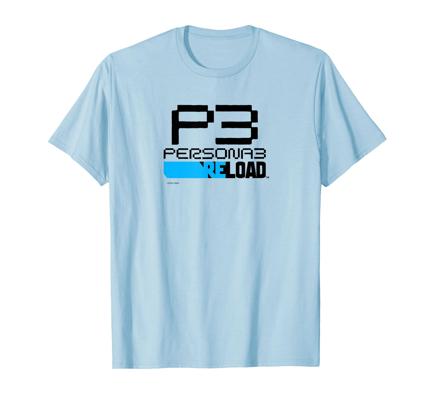Persona 3 Reload Logo (Black) ATLUS T-Shirt