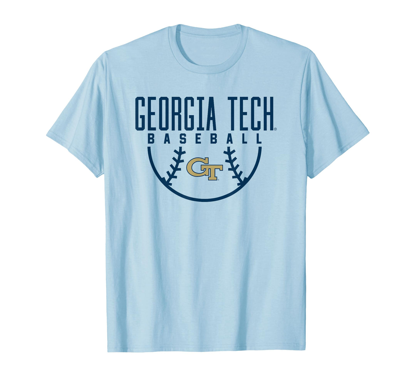 Georgia Tech Yellow Jackets Baseball Arch T-Shirt