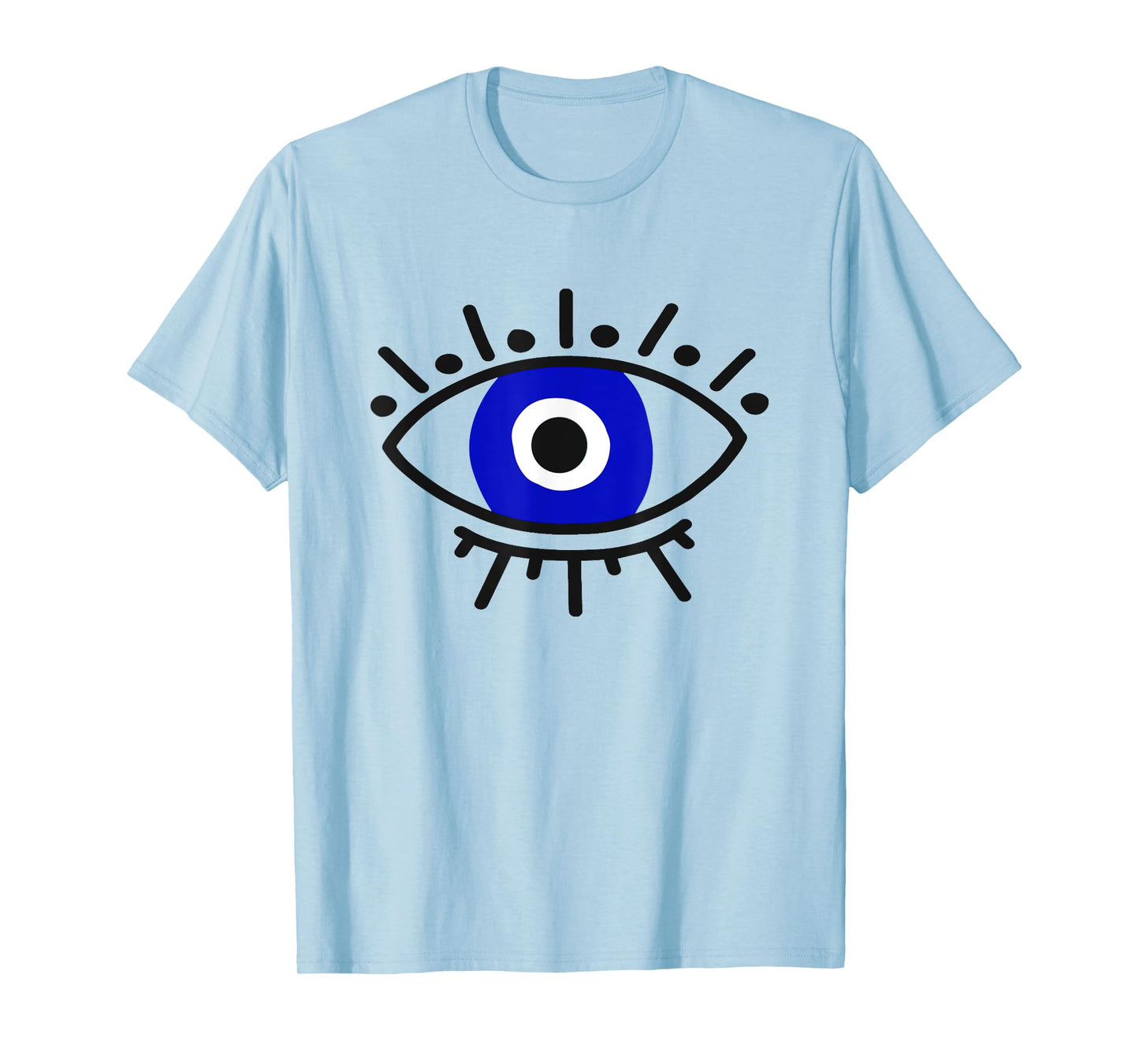 Evil Eye Curse Protection Hand of Hamsa Seeing Eyes Evil Eye T-Shirt