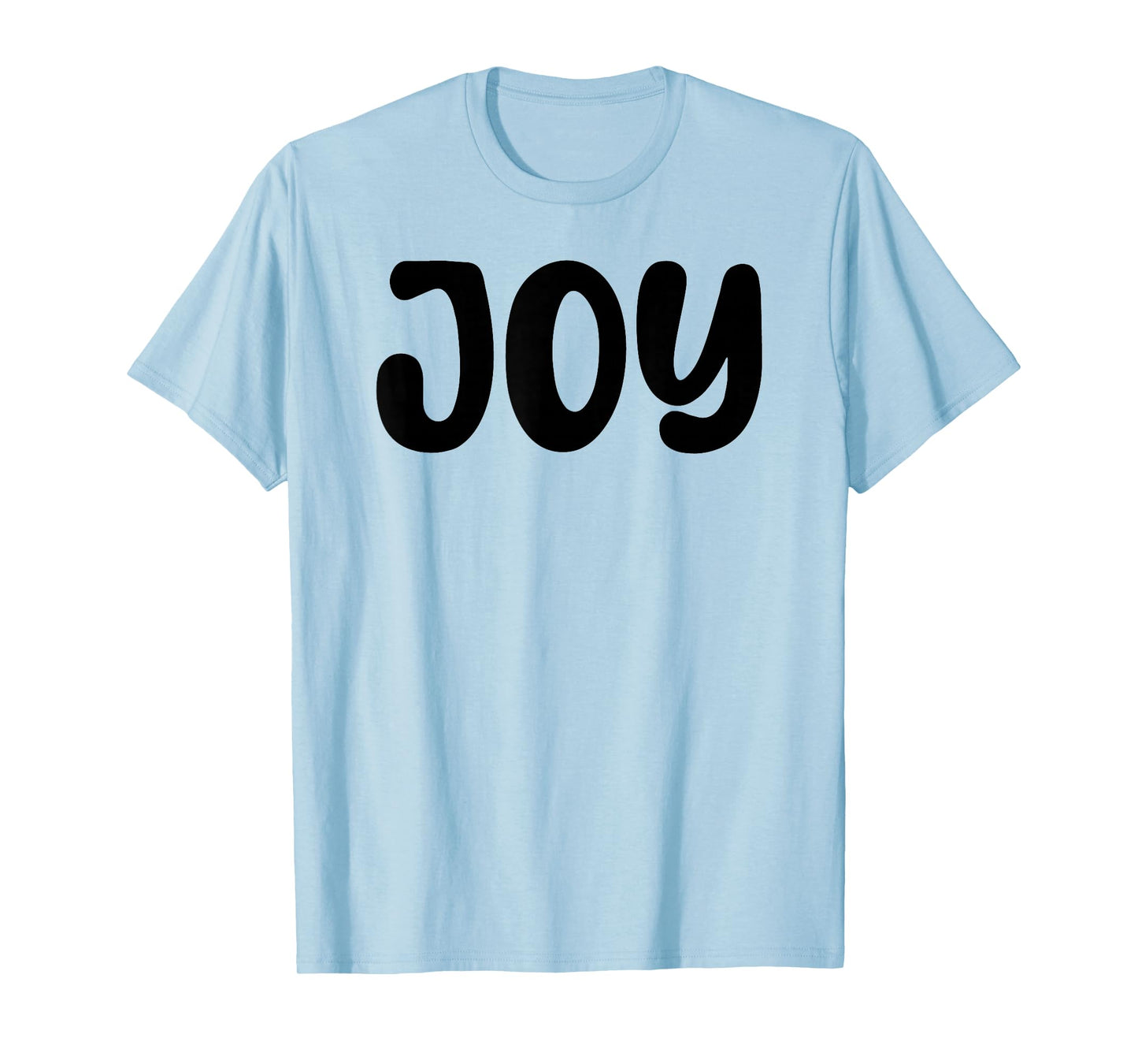 Joy Lazy Halloween Costume Funny Last Minute Men Womens Kids T-Shirt