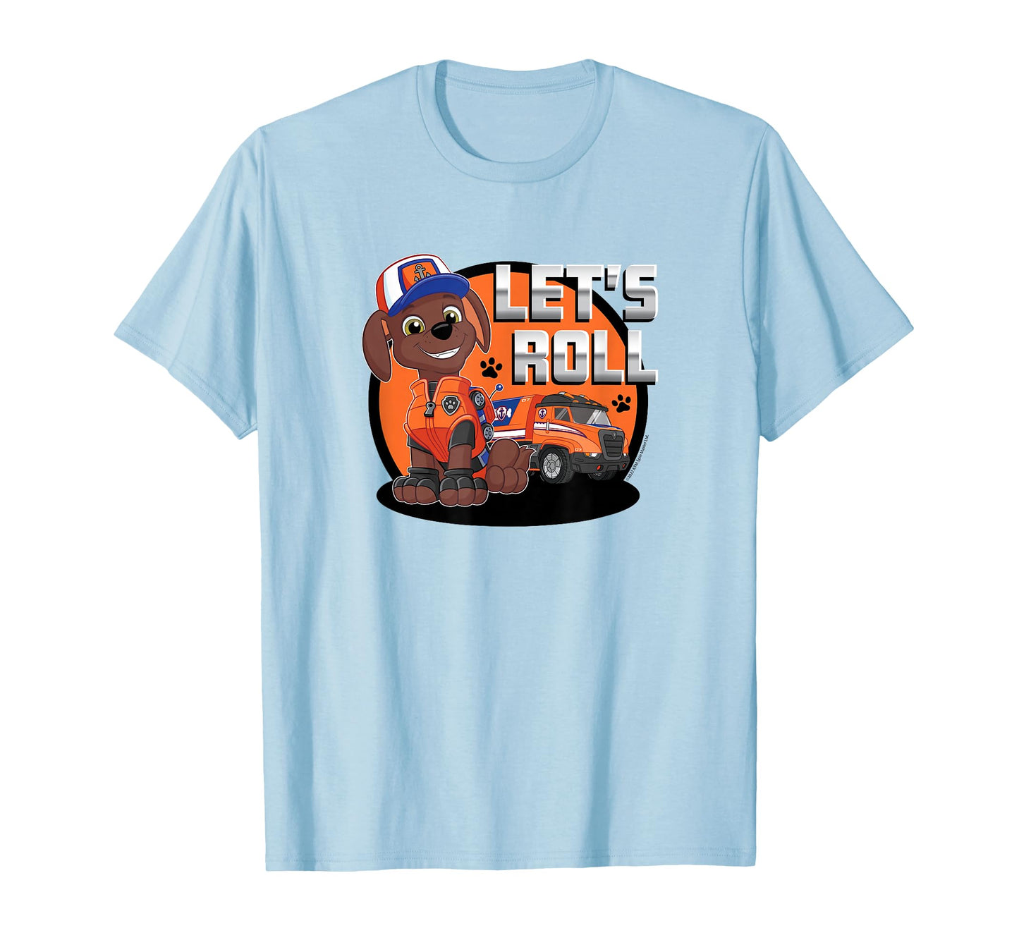 Paw Patrol - Truck Pups Let's Roll Zuma T-Shirt