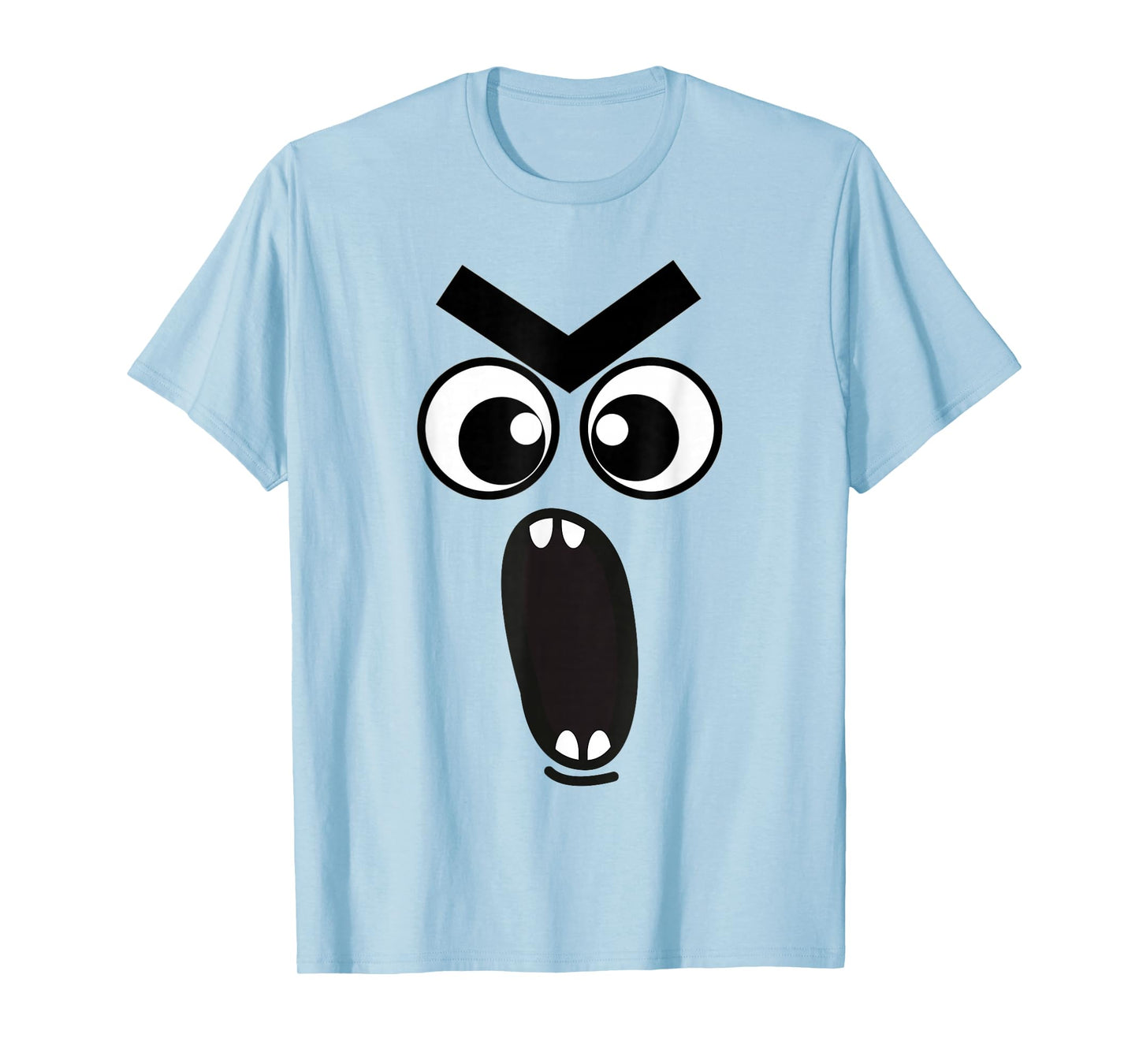 Creepy Carrots Face Funny Halloween Costume Kids and Adults T-Shirt