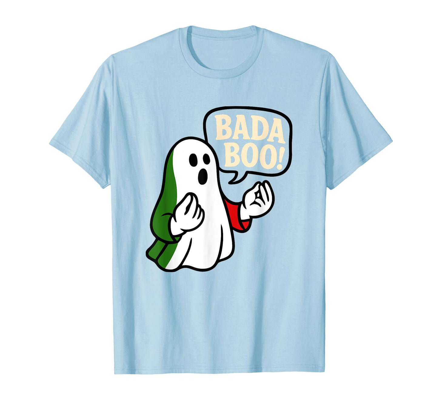 Bad Boo Cute Italian Ghost Italy Halloween T-Shirt