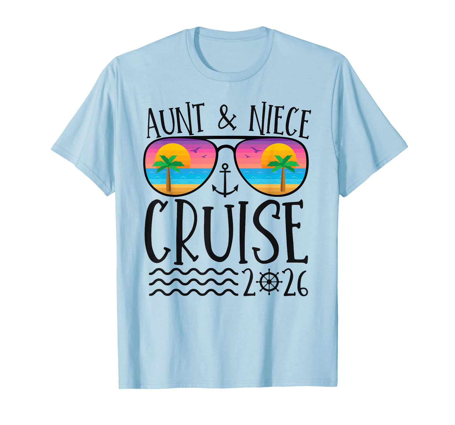 Aunt Niece Cruise Trip 2026 Summer Vacation Matching Family T-Shirt