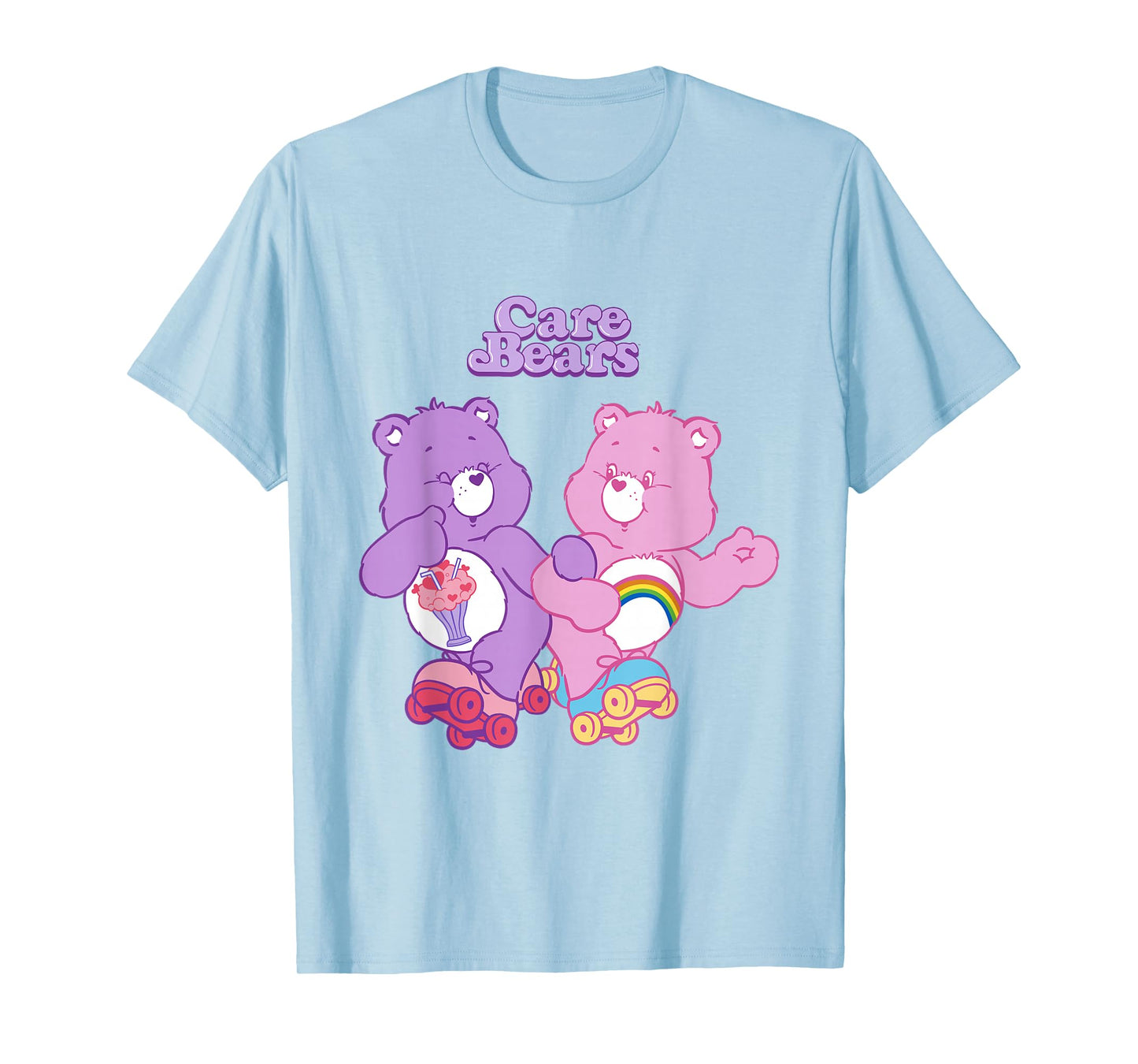 Care Bears Cheer & Share Bear Vintage Roller Skates T-Shirt
