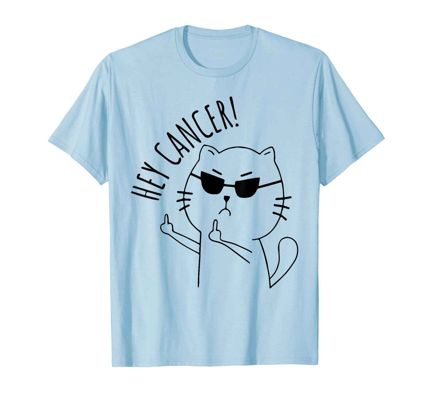 Cat Hey Cancer T-Shirt