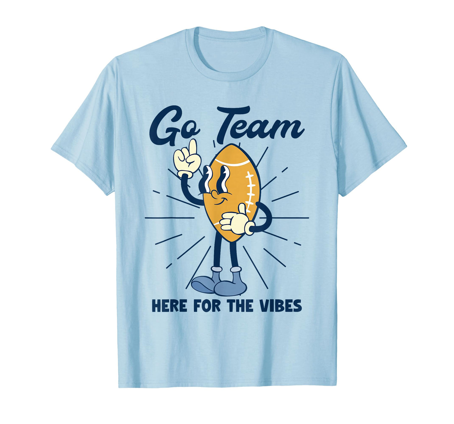 Yay Go Sports Team Funny I Just Hope Both Teams Have Fun T-Shirt