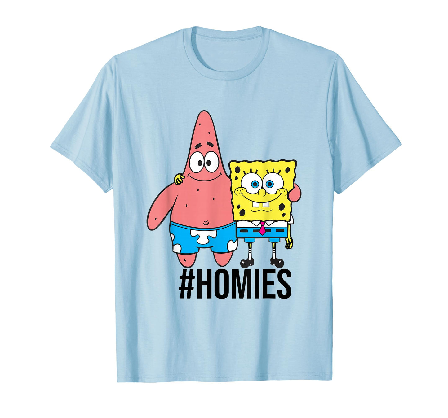 SpongeBob SquarePants #Homies Patrick & SpongeBob Shot T-Shirt