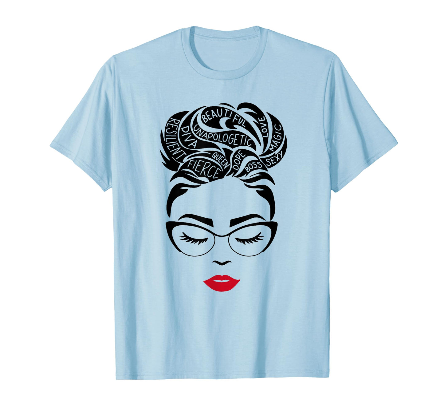Afro Black Women African Black History Month Melanin Africa T-Shirt