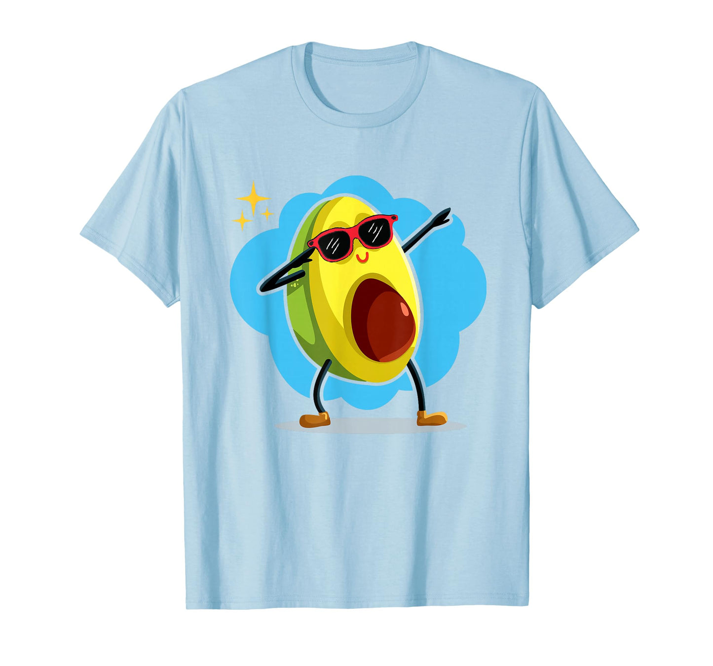 Cute Dabbing Avocado Shirt Funny Avocado Costume Kids T-Shirt