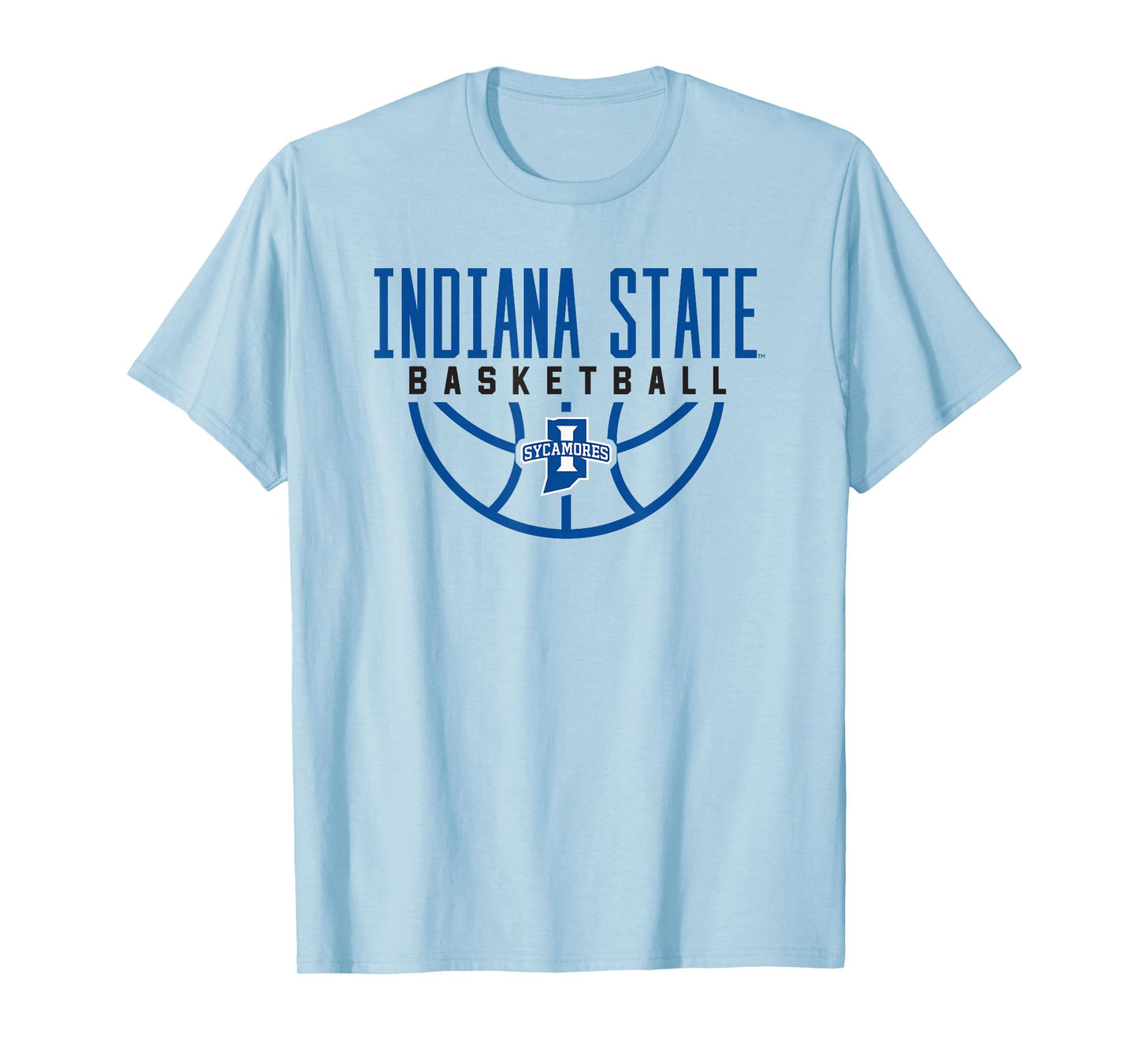 Indiana State University Sycamores Basketball Arch T-Shirt