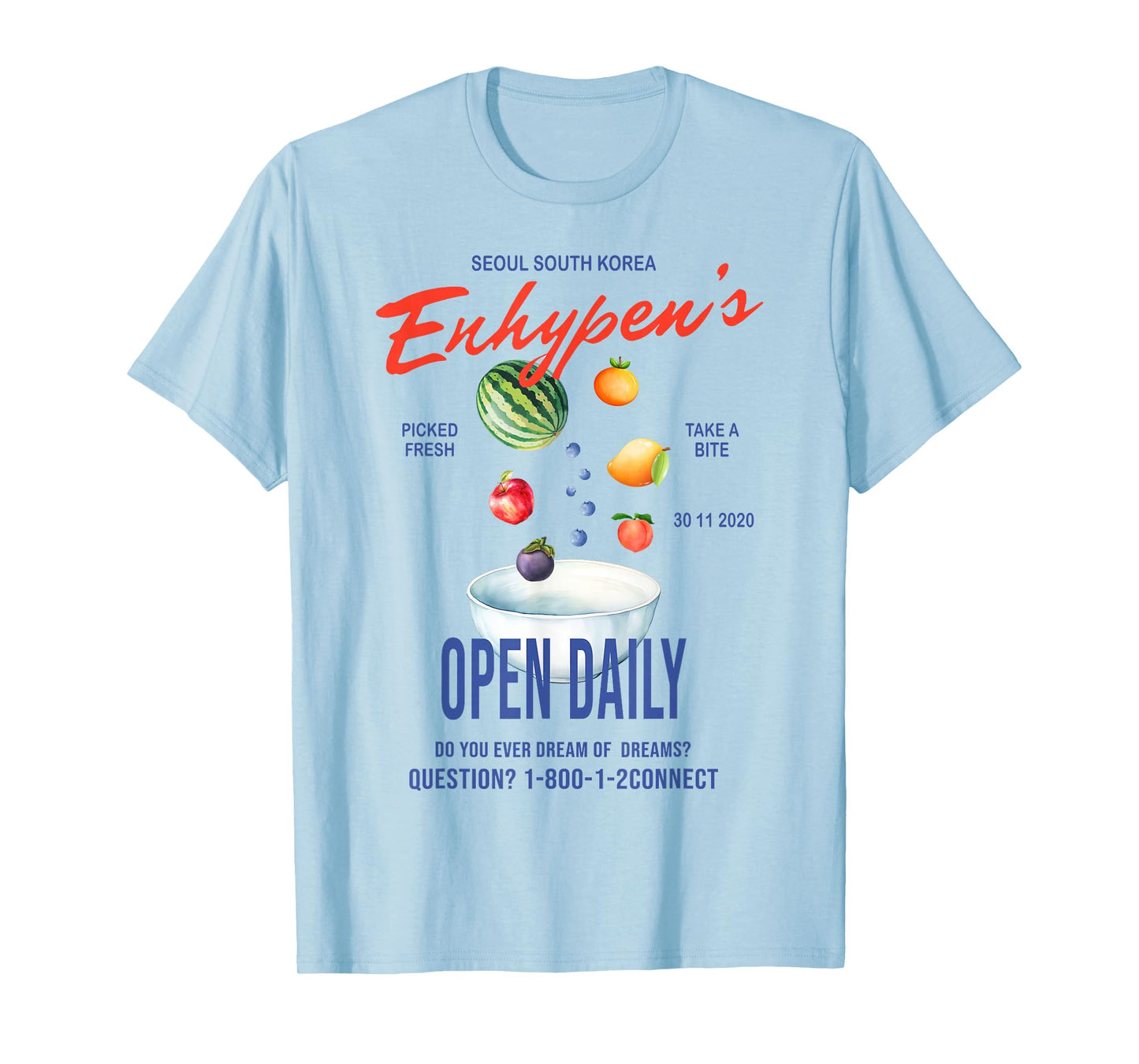 Enhypen's fruits daily fresh y2k trendy T-Shirt