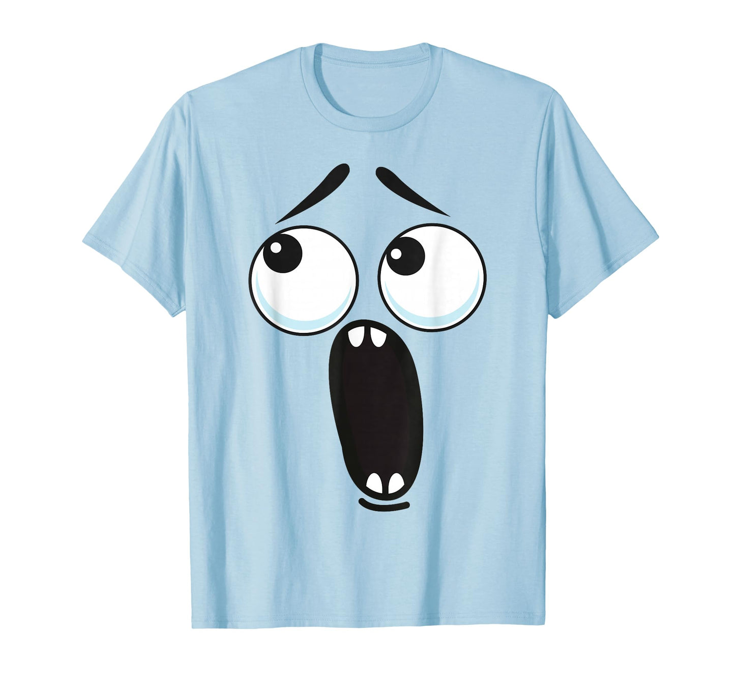 Creepy Carrots Face Funny Halloween Costume Kids and Adults T-Shirt