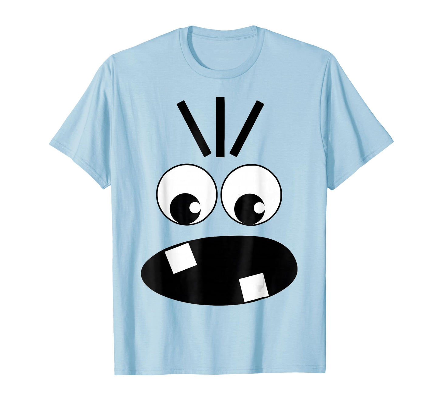 Creepy Carrots Face Halloween Costume Kids T-Shirt