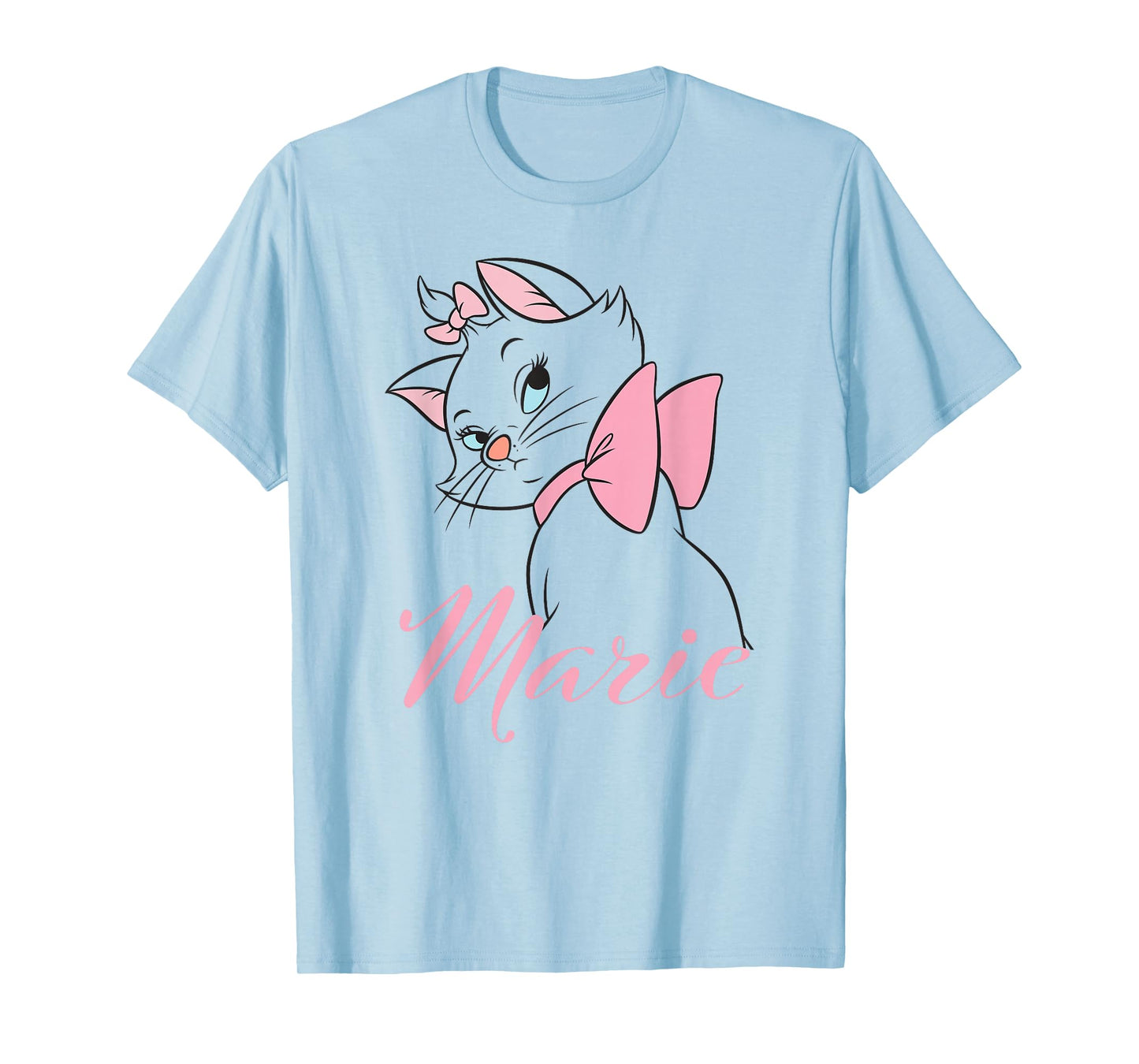 Disney The Aristocats Sassy Marie Pink Signature Portrait T-Shirt