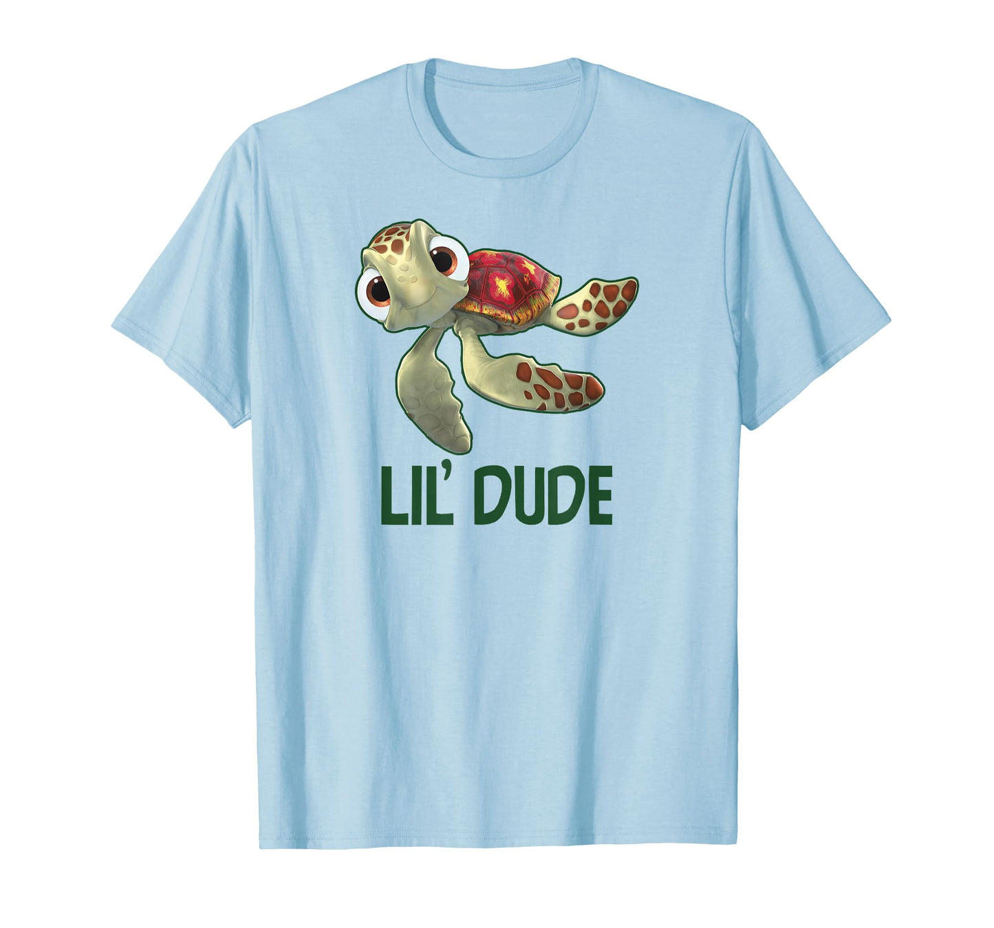 Disney Pixar Finding Nemo Lil' Dude Cool Son Big Chest Logo T-Shirt