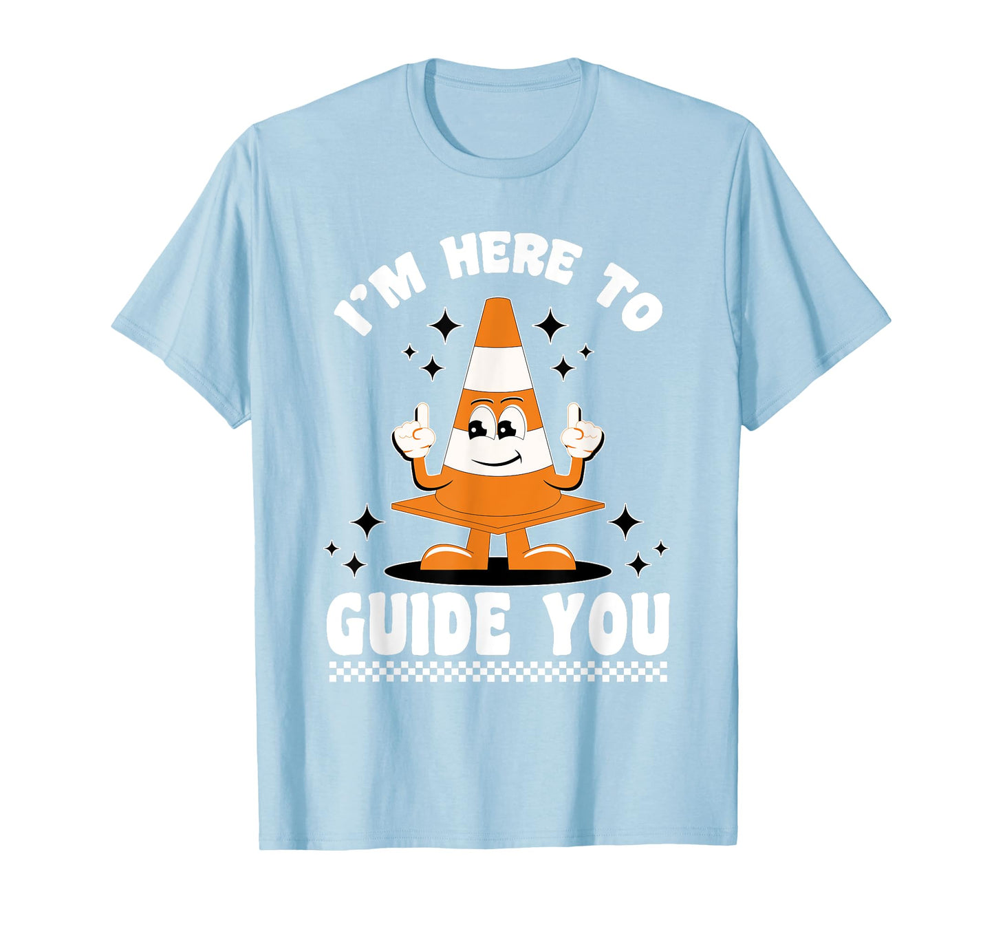 Halloween Traffic Cone Costume Safety Road Cone T-Shirt