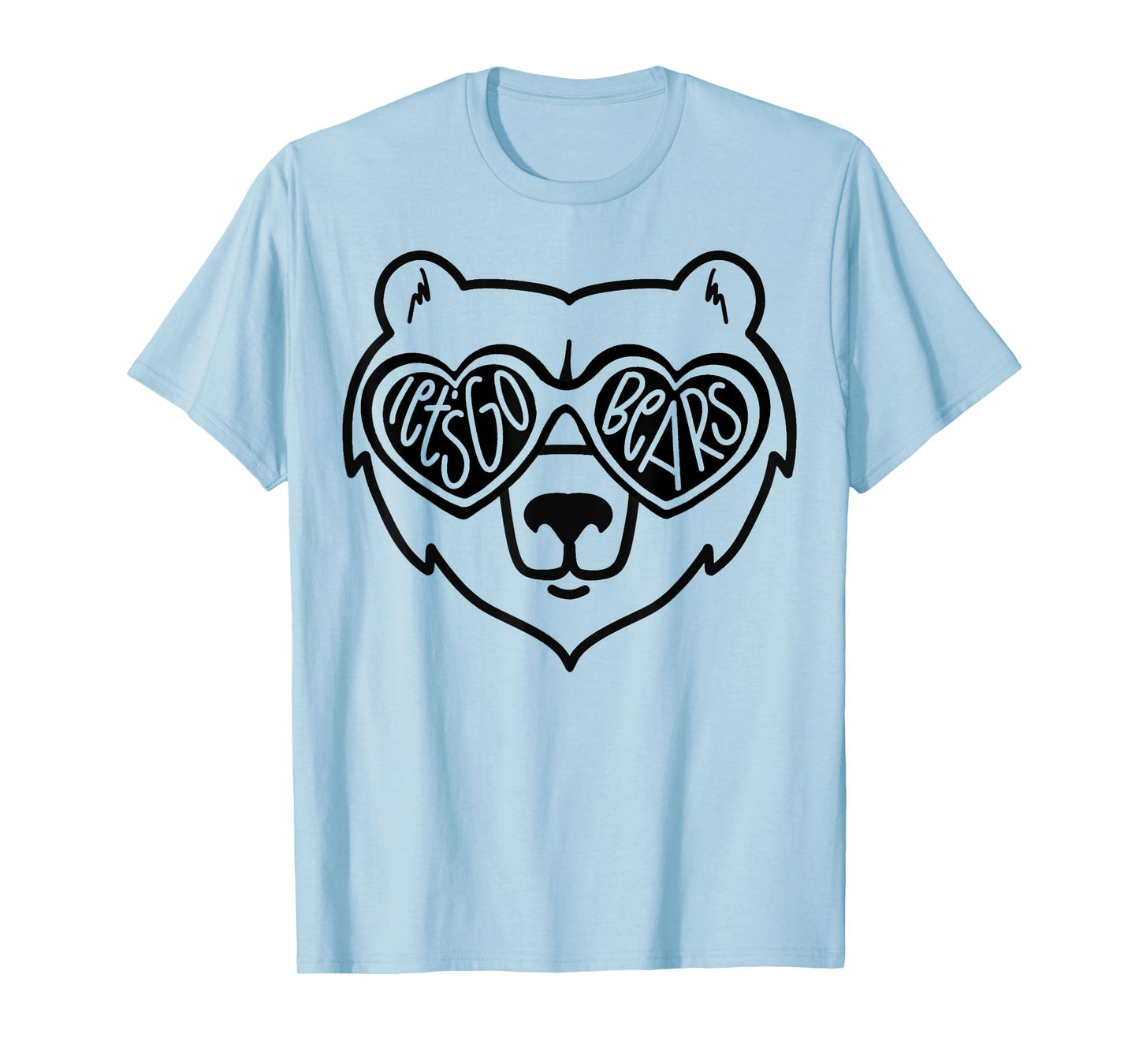 Bears School Sports Fan Team Spirit T-Shirt