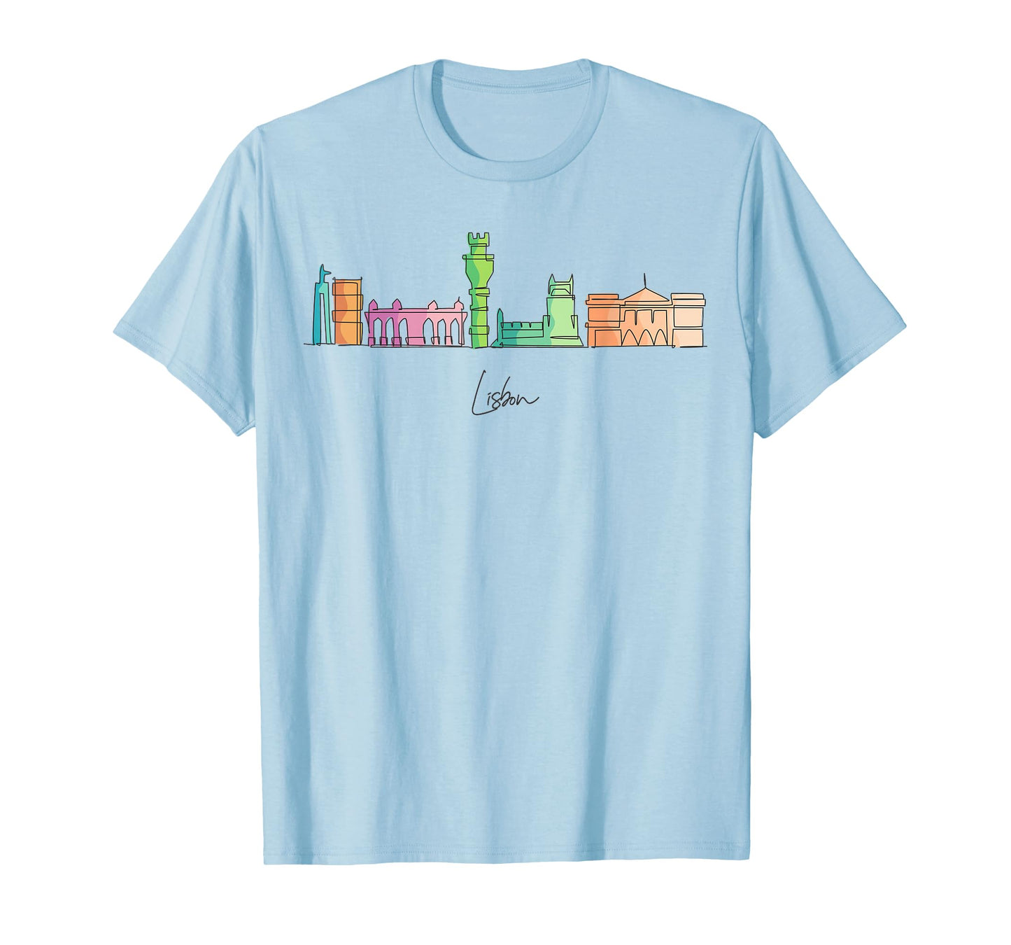 Travel Europe Portugal Lisbon Portuguese Vacation Souvenir T-Shirt