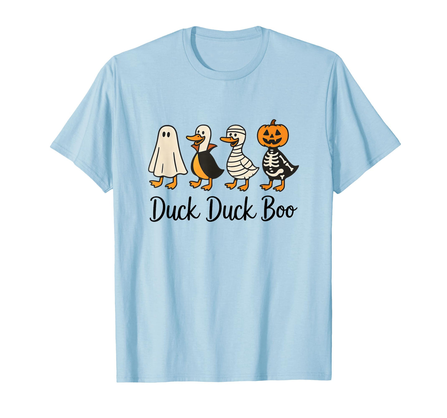 Duck Duck Boo Costume Funny Goose Halloween T-Shirt
