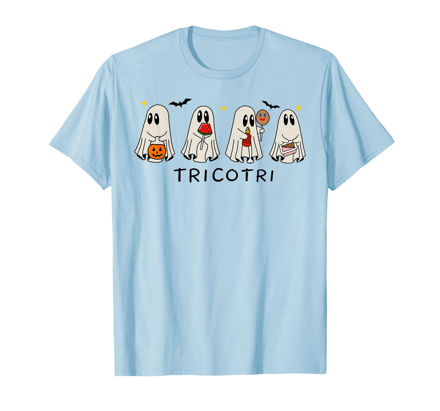 Retro Tricotri Mexican Ghost Hispanic Mexicano Halloween T-Shirt