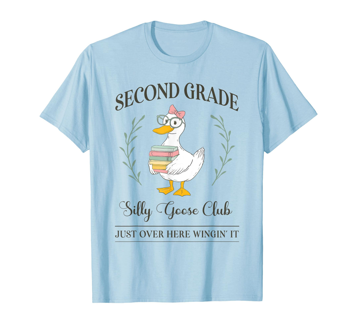 Second Grade Silly Goose Club for Teacher or Student T-Shirt