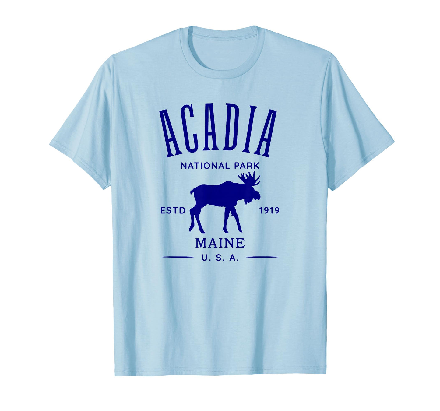 Acadia National Park Maine USA Design Souvenir T-Shirt