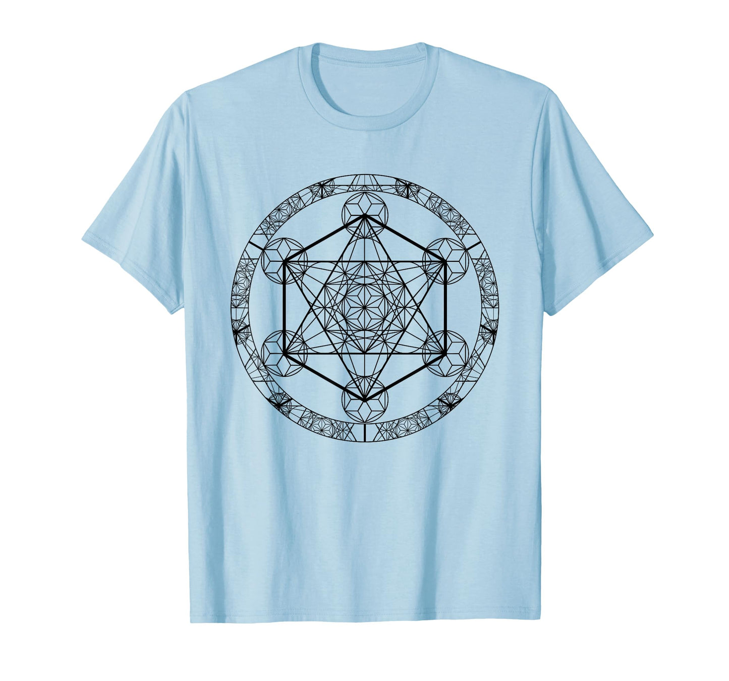 Metatron's Cube Matatron Esoteric Sacred Geometry T-Shirt