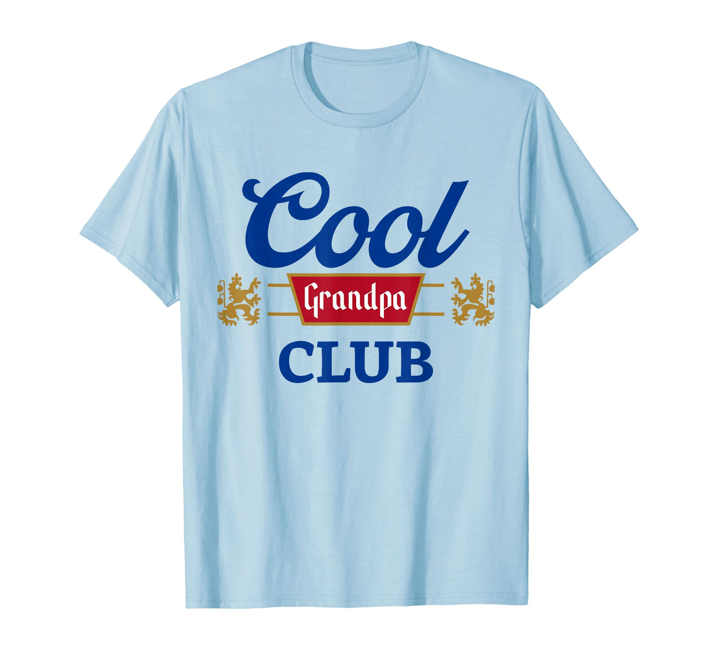 Retro Cool Grandpa Club Family Matching Father's Day for Men T-Shirt