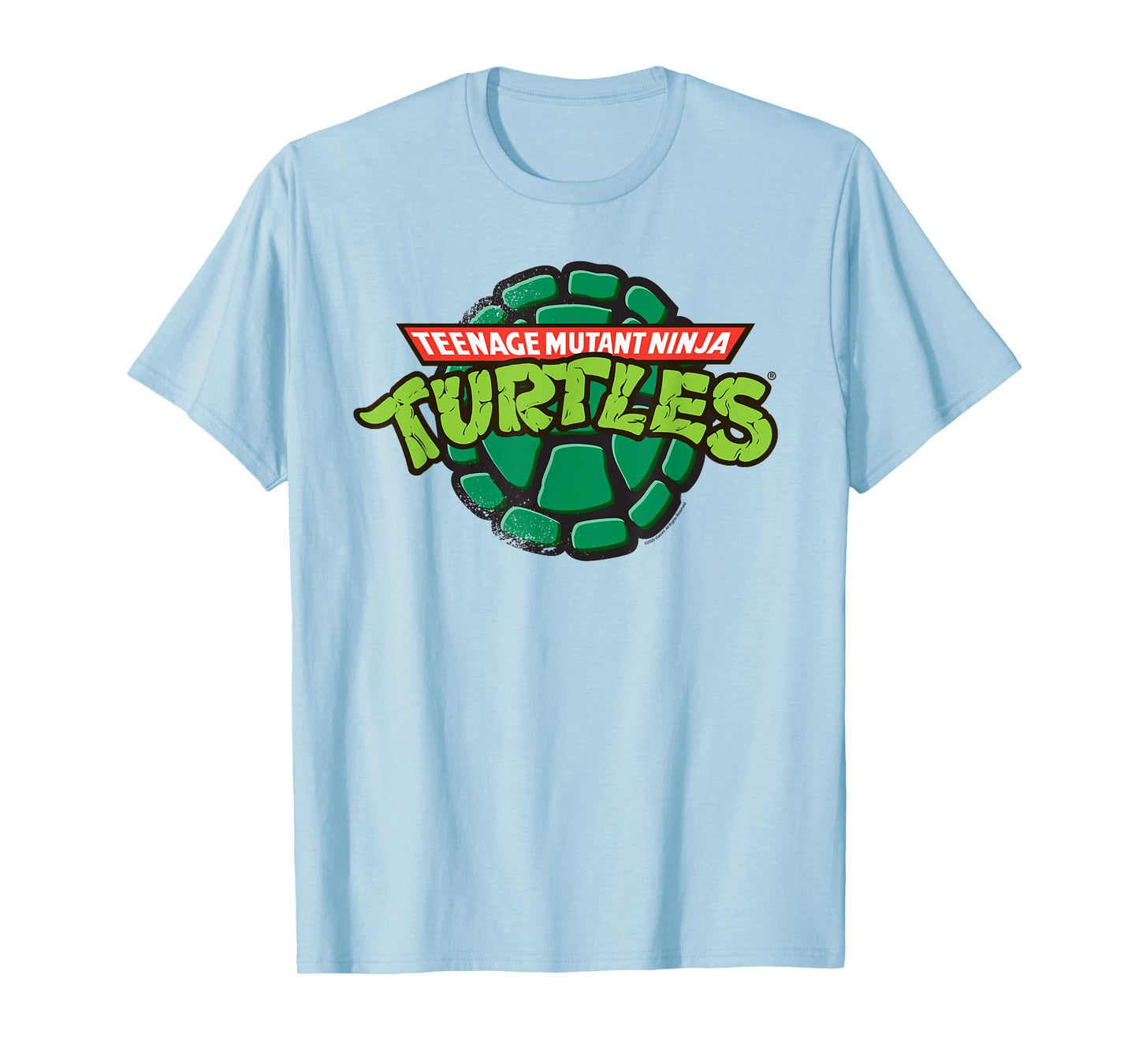 Teenage Mutant Ninja Turtles Retro Turtle Shell Logo Cartoon T-Shirt