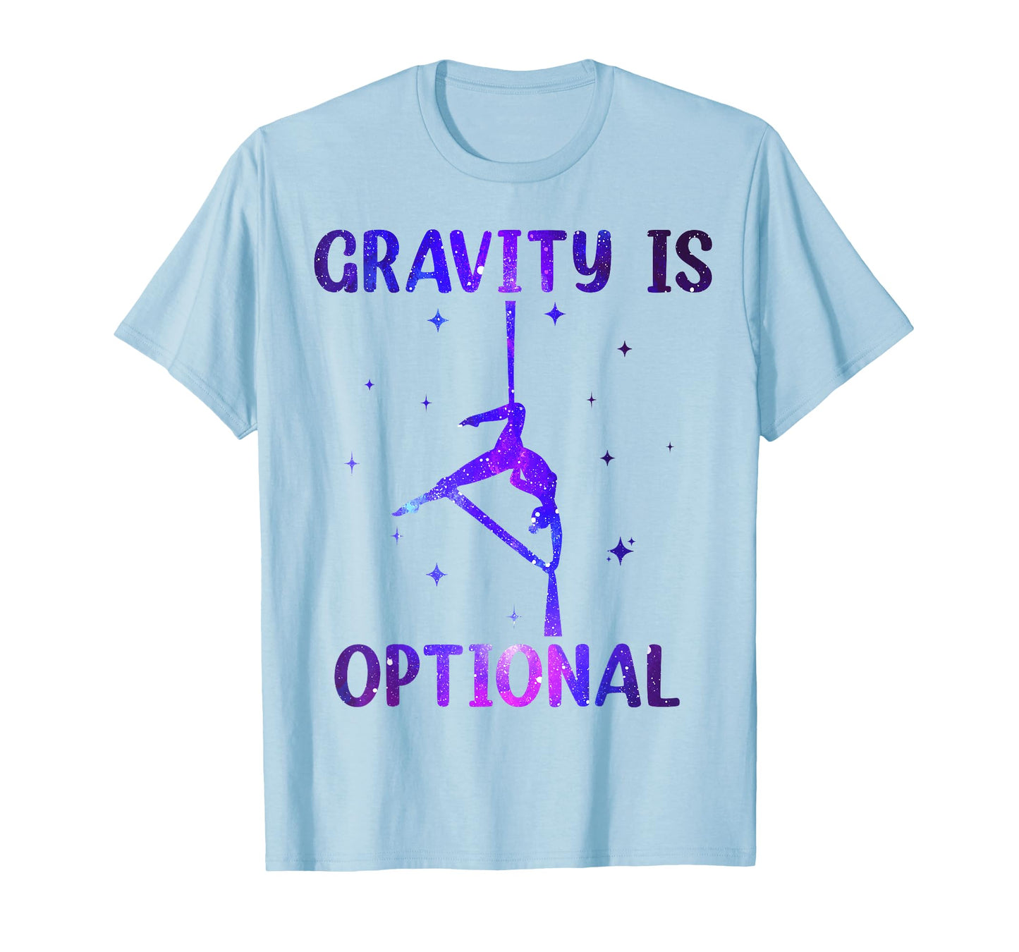 Gravity is Optional Aerial Silks Hammock, Aerialist Circus T-Shirt