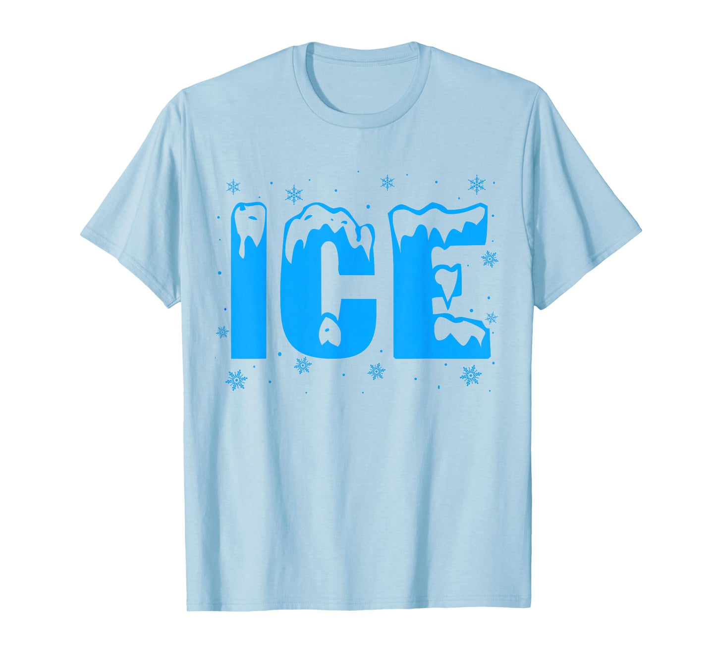 Funny Ice Costume Halloween 2024 Family Matching T-Shirt