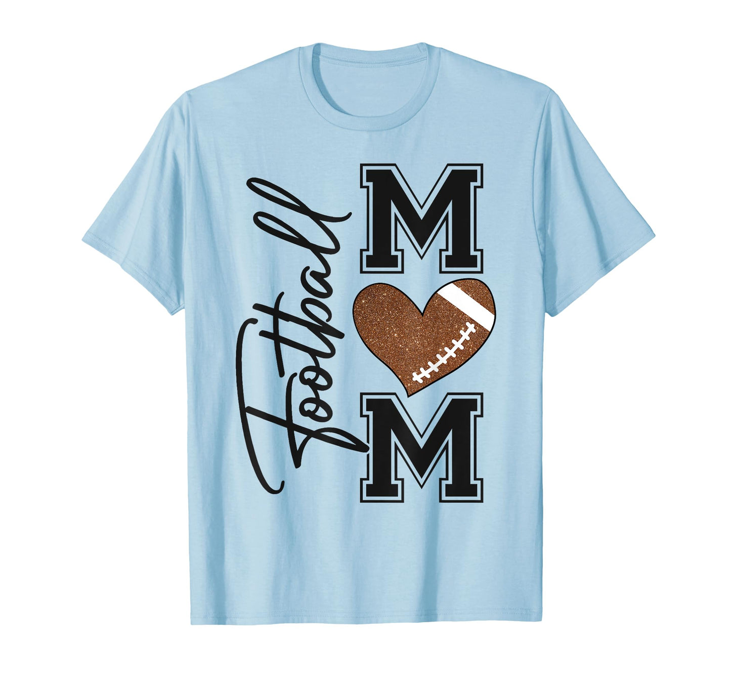 Football Mama Go Cheer Football Mom Game Day Mother's Day T-Shirt
