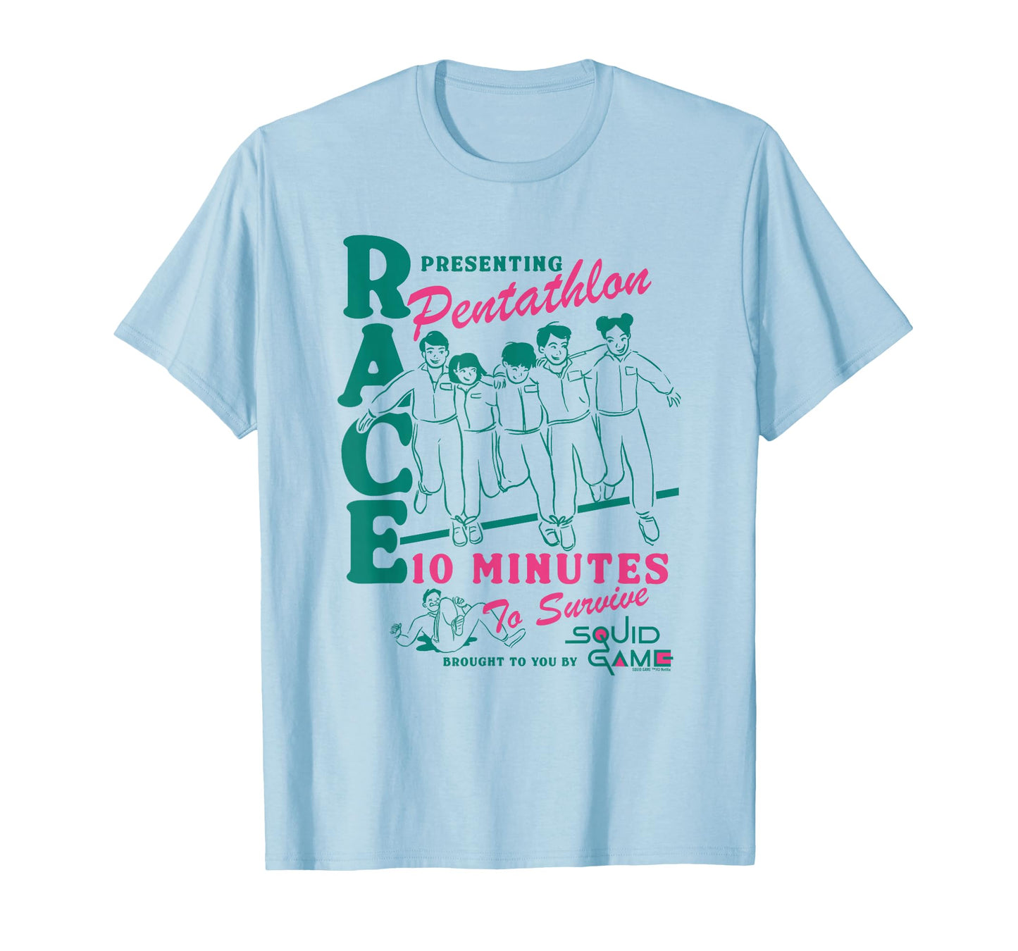 Squid Game Pentathlon Officially Licensed T-Shirt