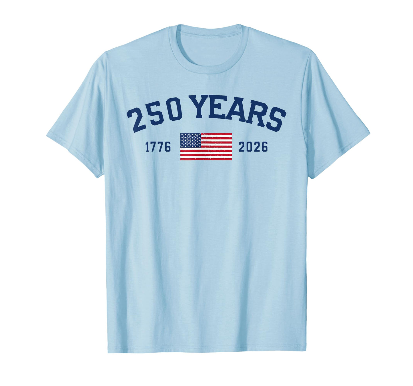 Years American Flag Anniversary USA Birthday for Men Women T-Shirt