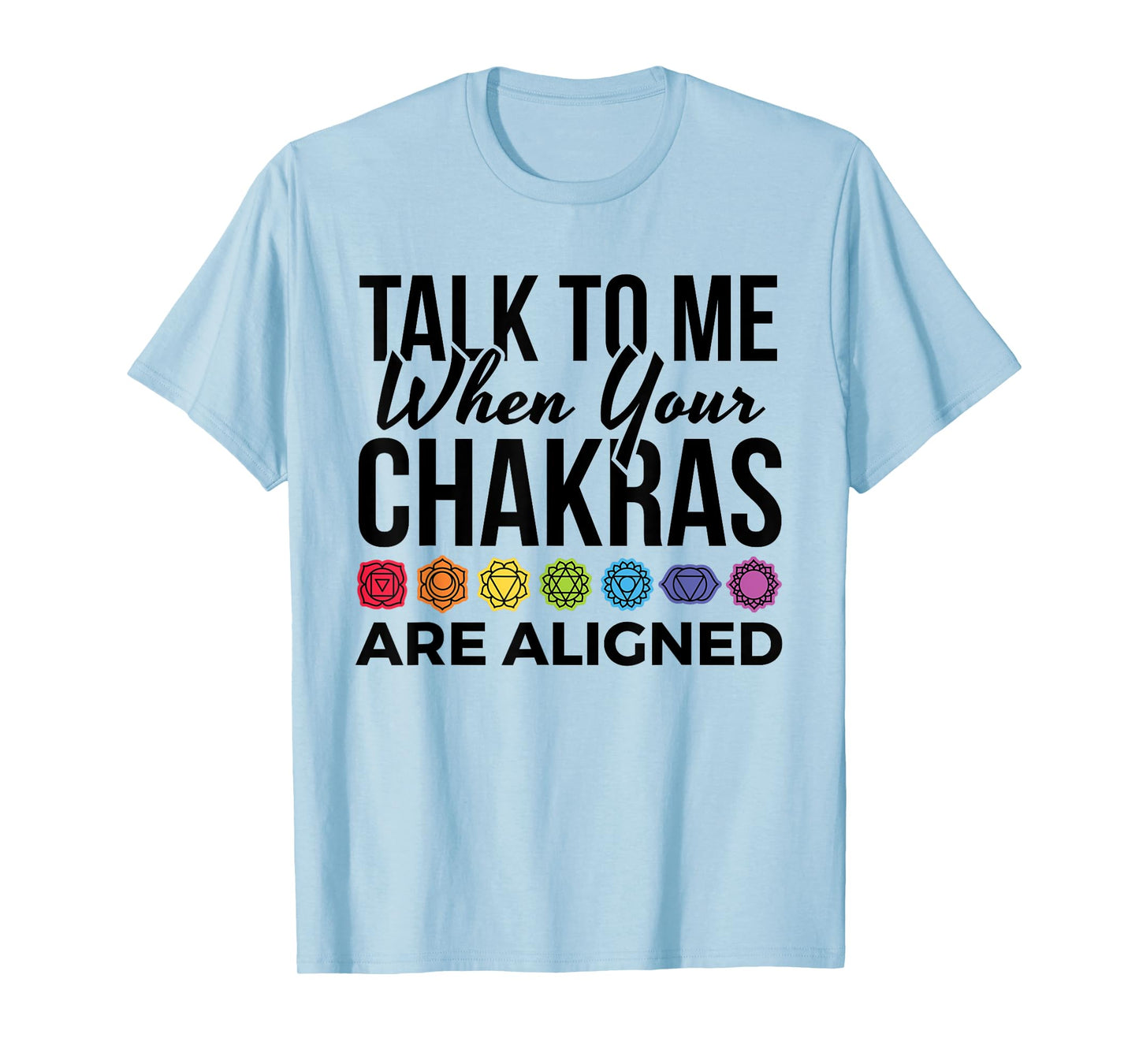 Chakra 7 Chakras Symbol Meditation Yoga T-Shirt