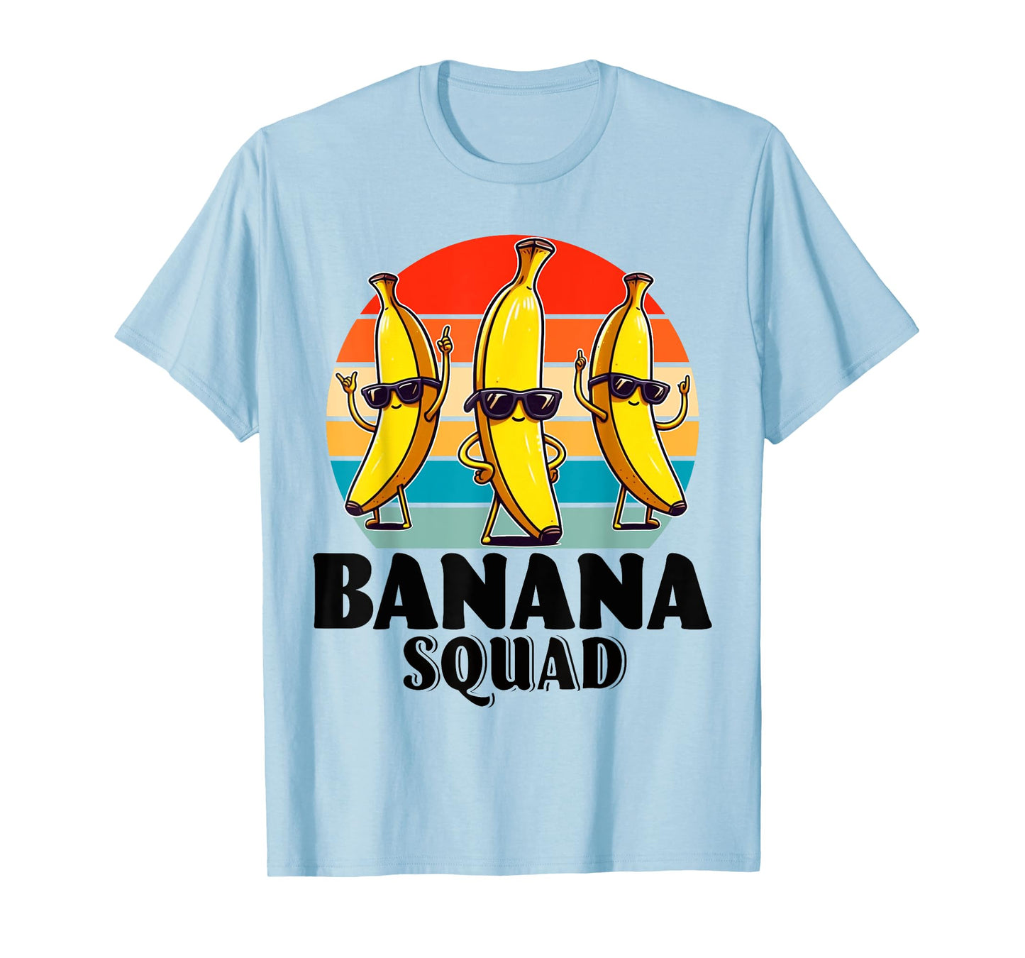 Bananas Shirt Men Women Cute Banana Gifts Funny Banana Squad T-Shirt
