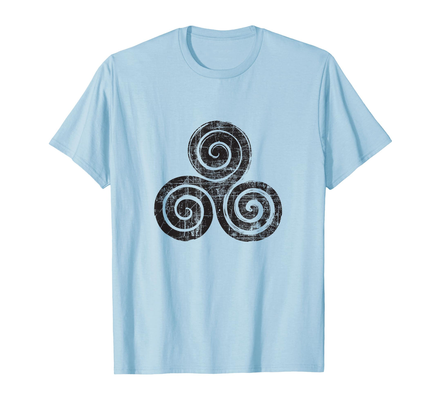 Wiccan Triskele Triple Spiral Triskelion Celtic Knot T-Shirt